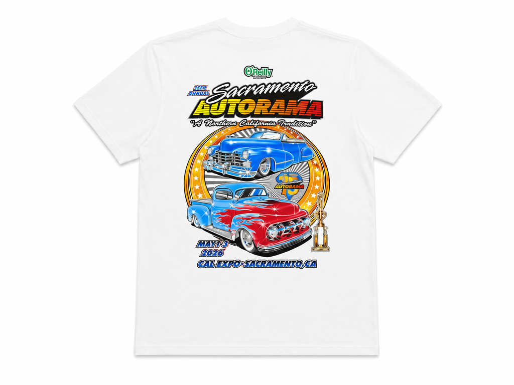 Sacramento Autorama 2026 Adult T-Shirt