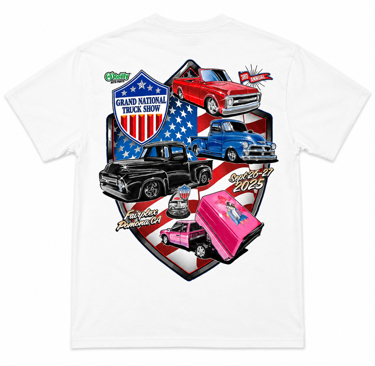 GNTS 2025 White Adult T-Shirt