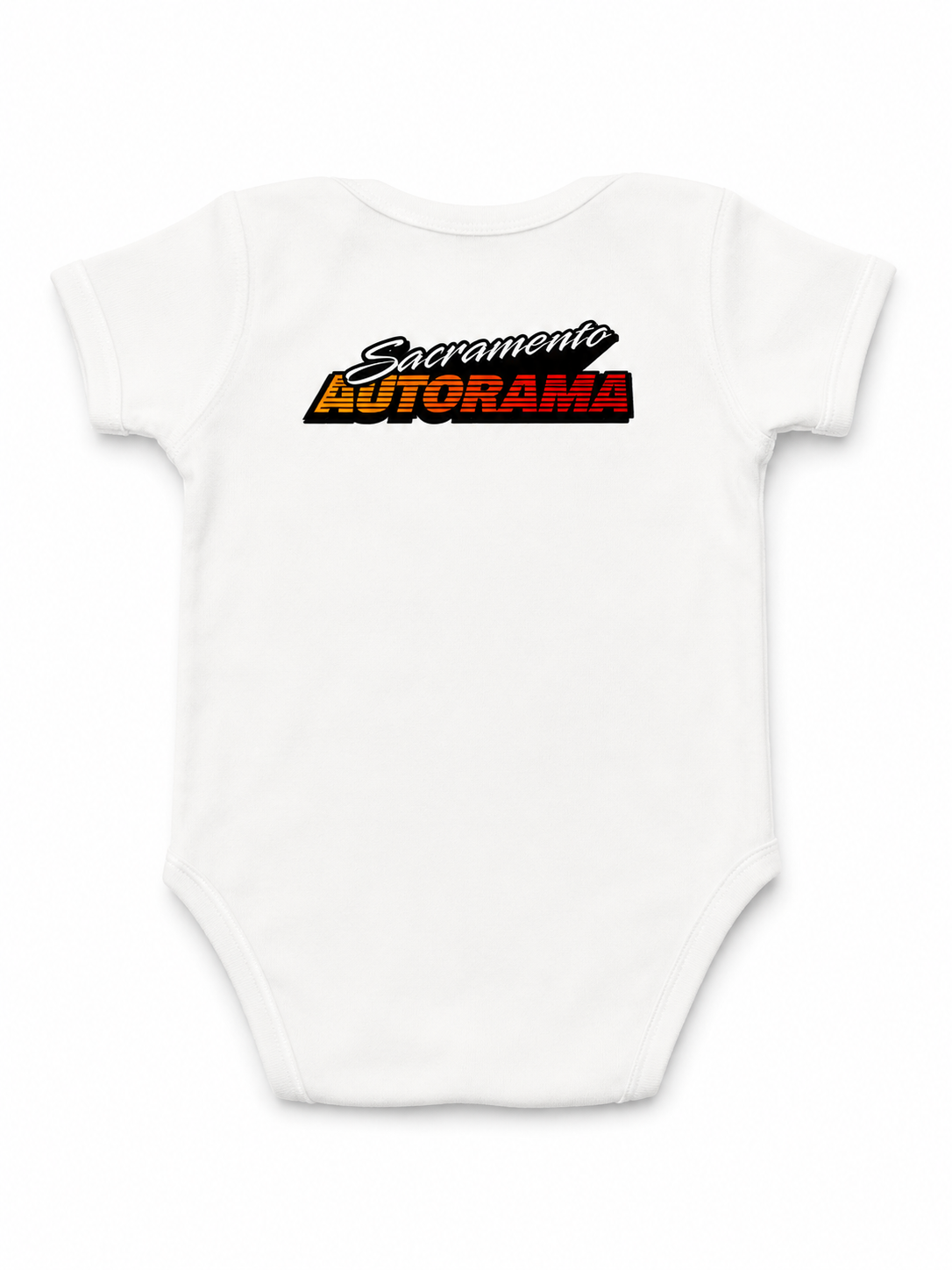 Sacramento Autorama Born To Hot Rod Onesie