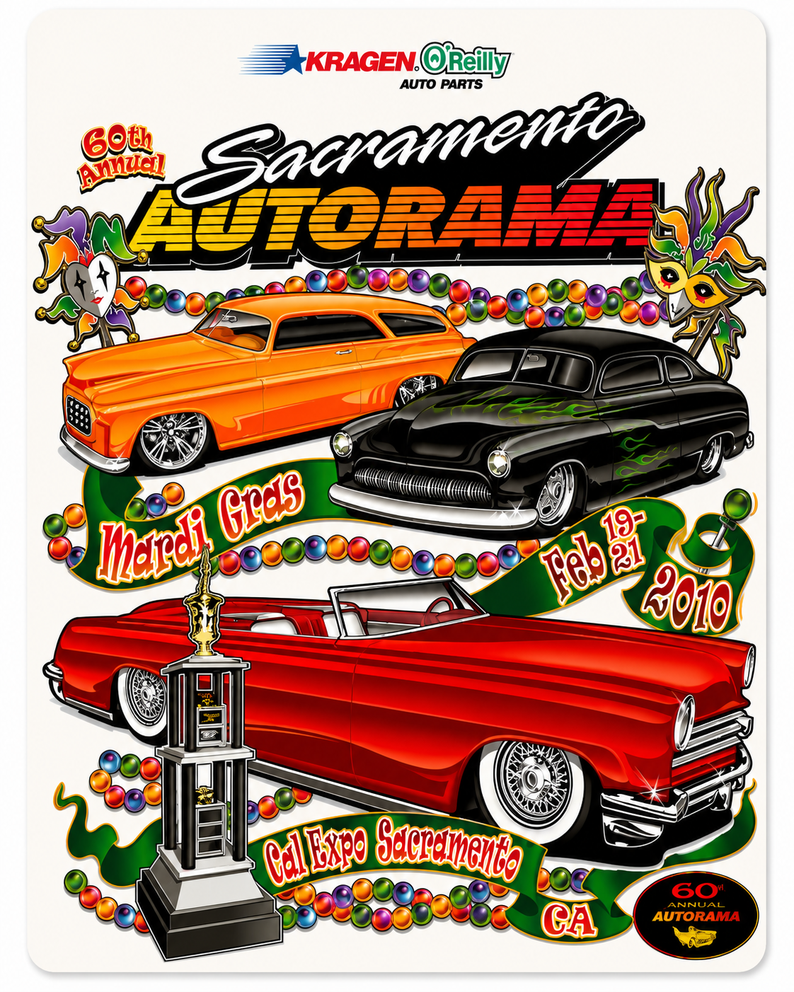 Sacramento Autorama 2010 Dash Plaque