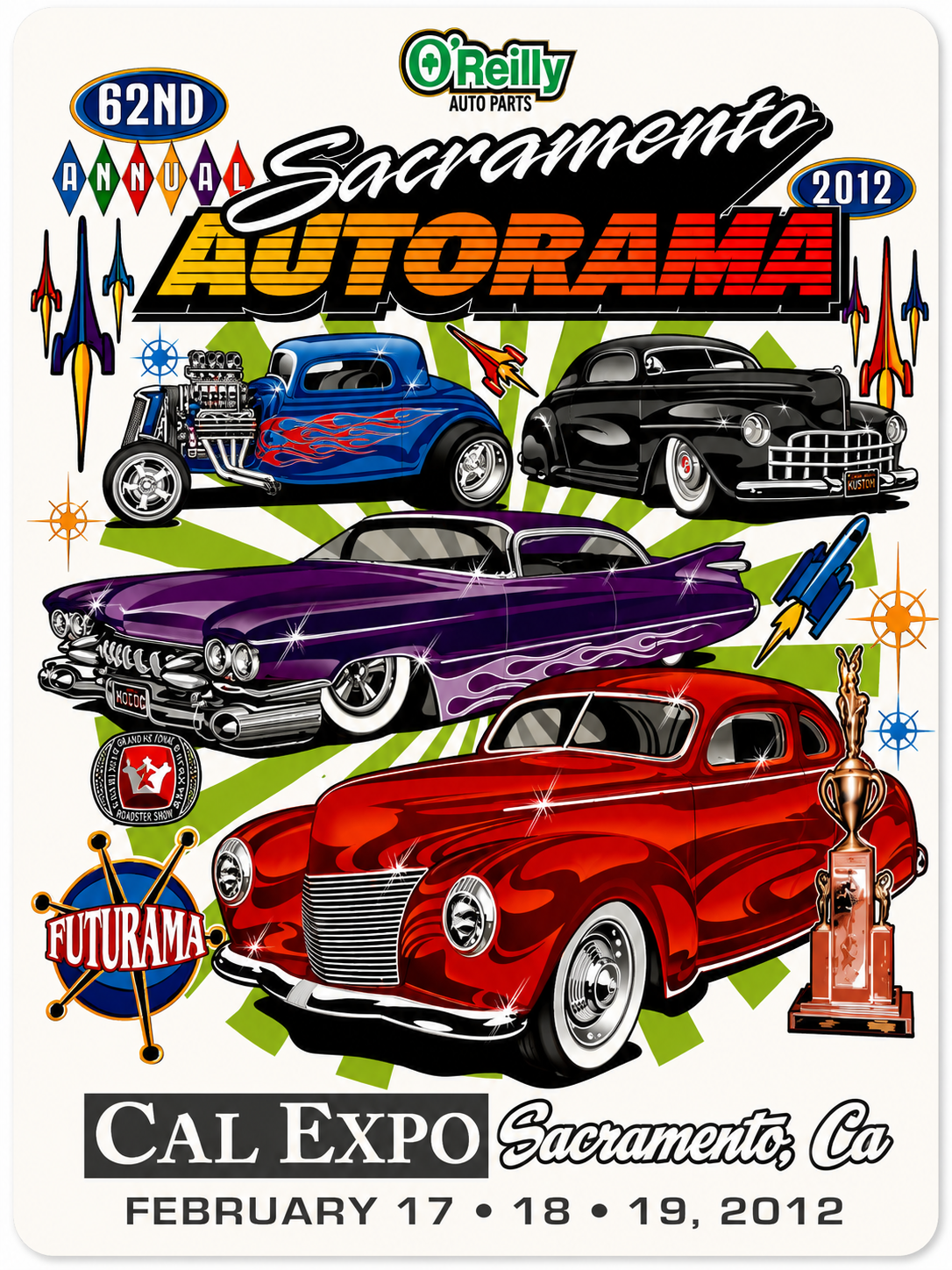 Sacramento Autorama 2012 Dash Plaque