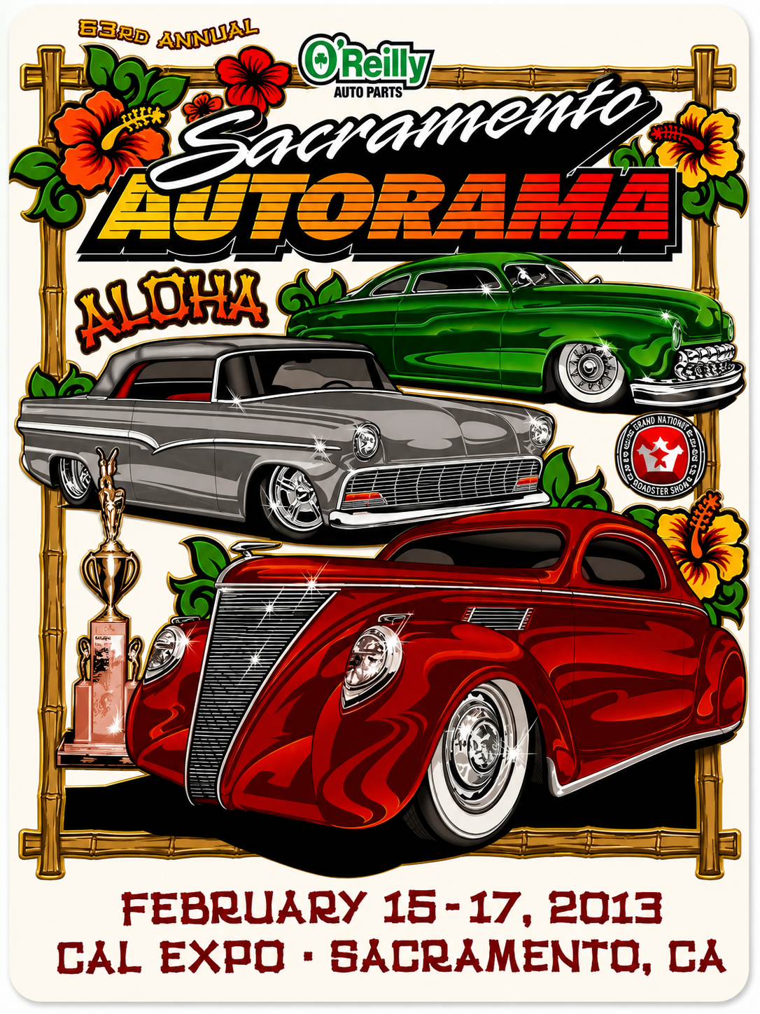 Sacramento Autorama 2013 Dash Plaque