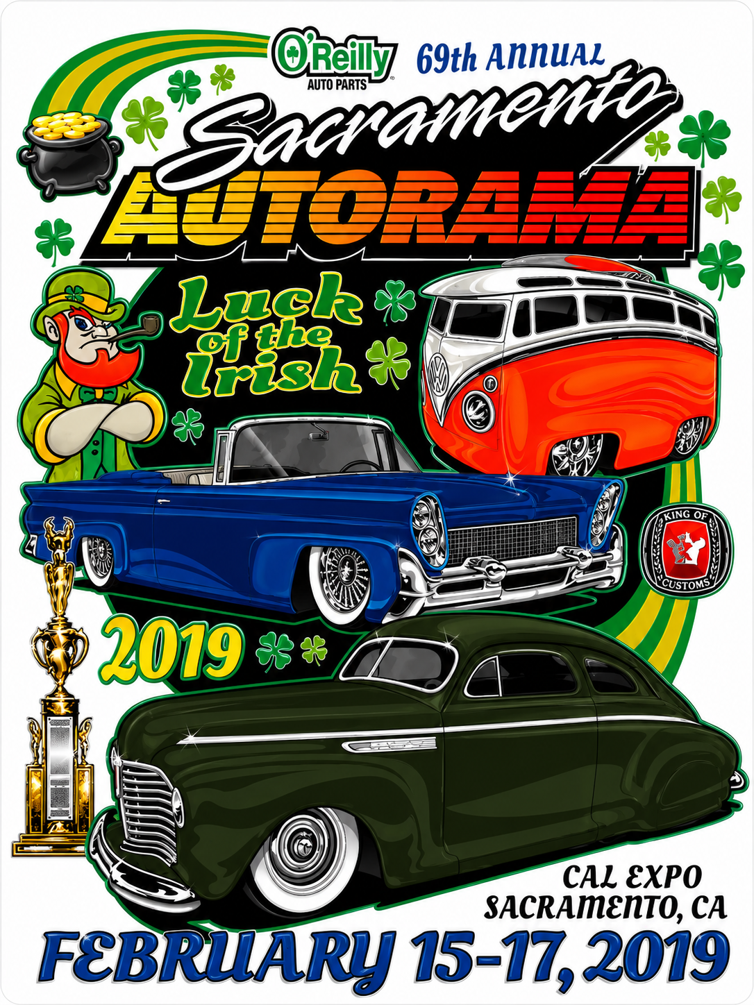 Sacramento Autorama 2019 Dash Plaque