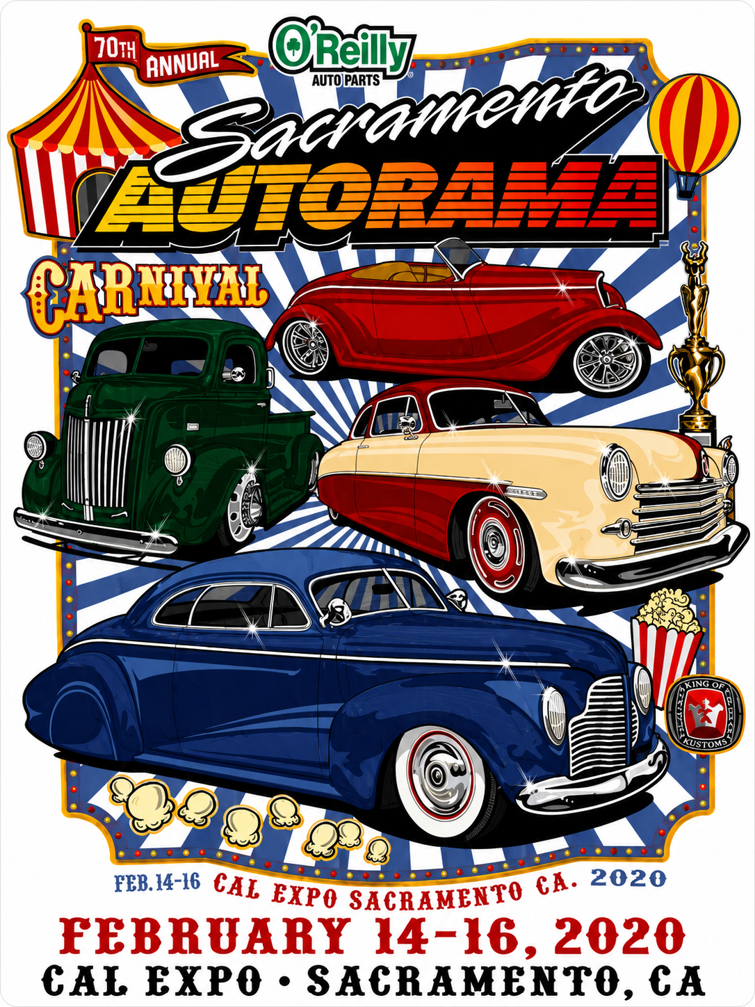 Sacramento Autorama 2020 Dash Plaque