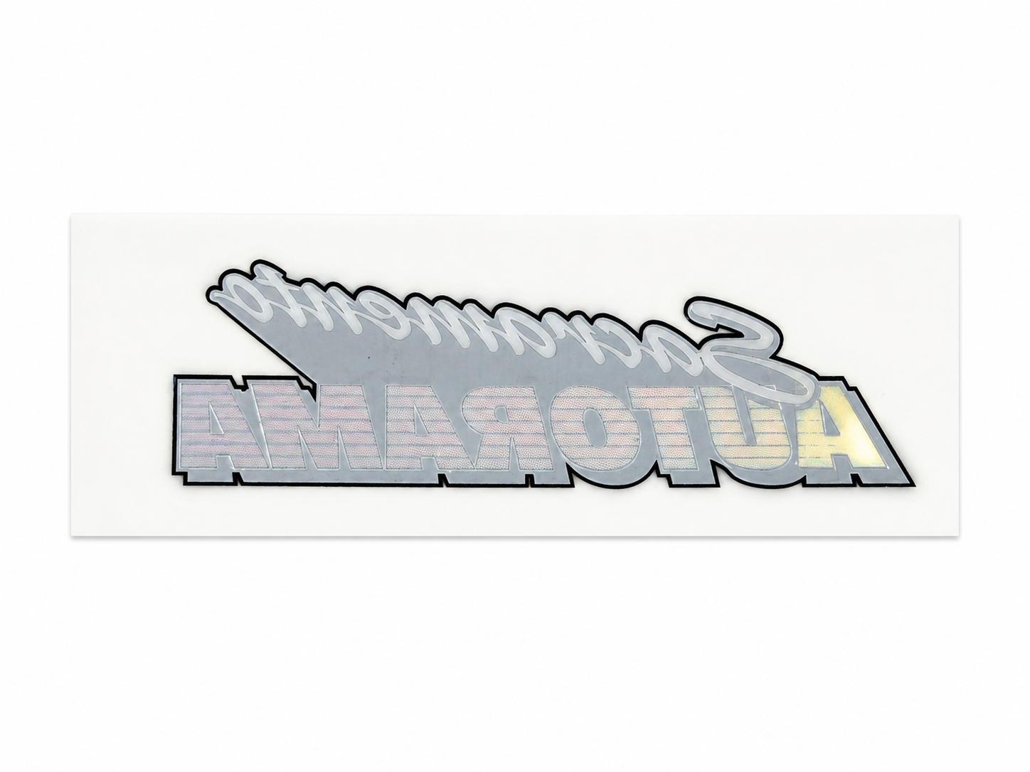 Sacramento Autorama Clear Window Sticker