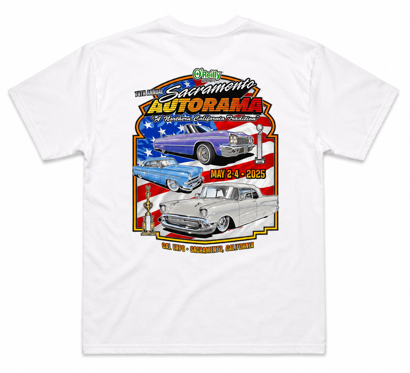 Sacramento Autorama 2025 Adult T-Shirt