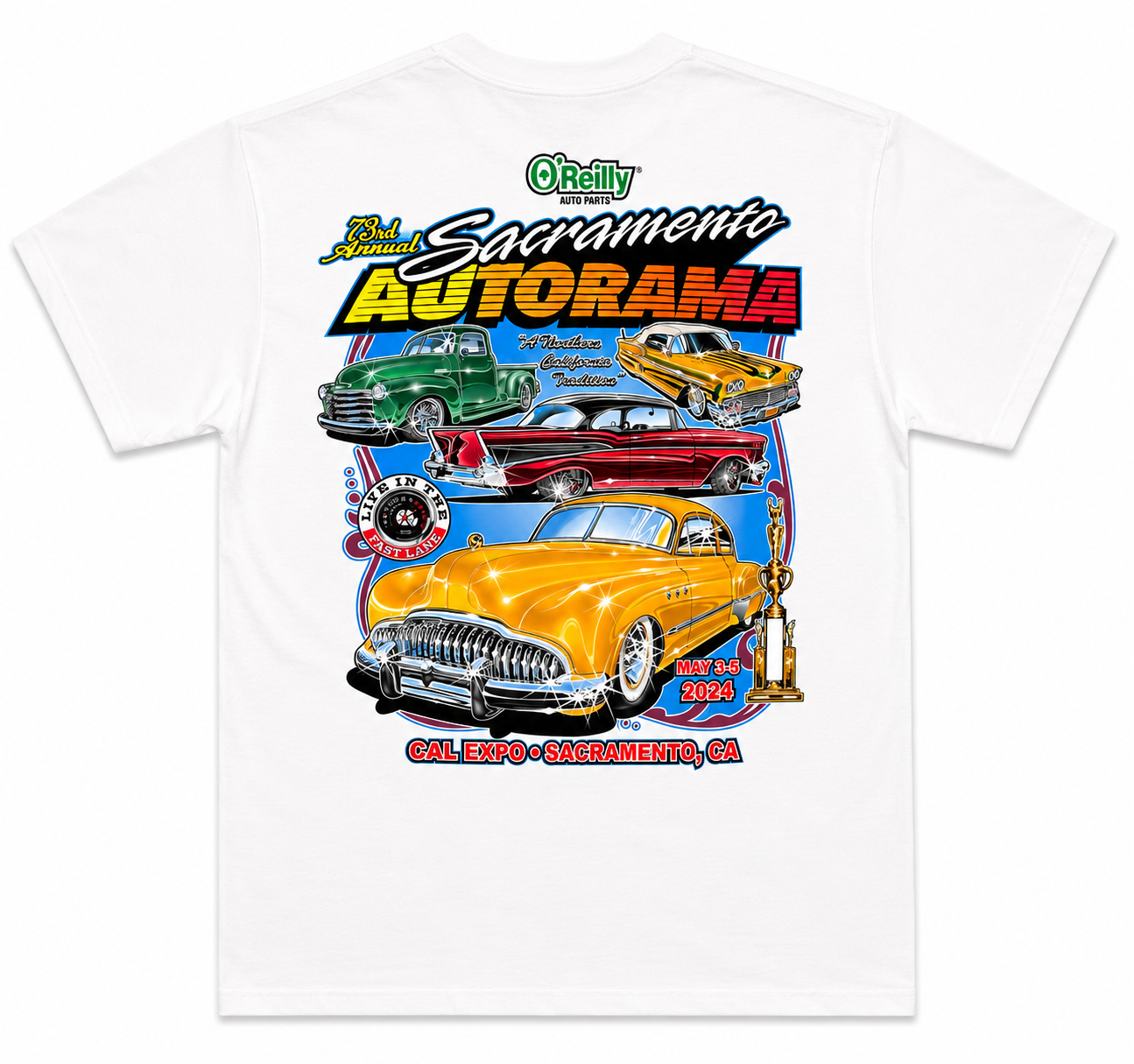 Sacramento Autorama 2024 Adult T-Shirt