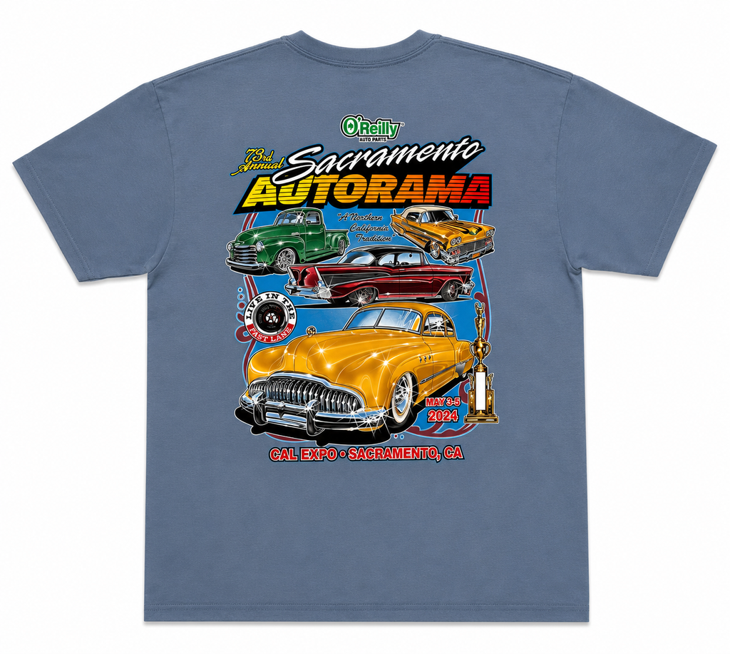 Sacramento Autorama 2024 Adult T-Shirt