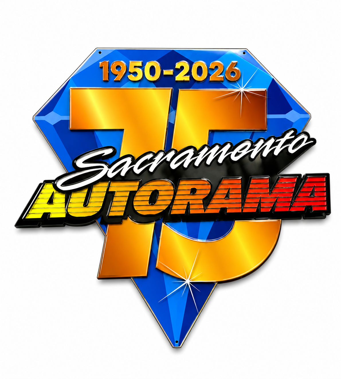 Sacramento Autorama 75th Anniversary Metal Tin
