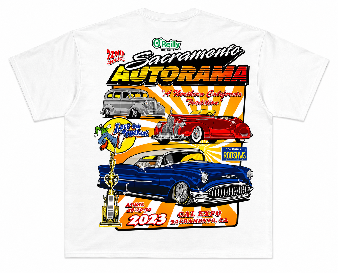 Sacramento Autorama 2023 Adult T-Shirt