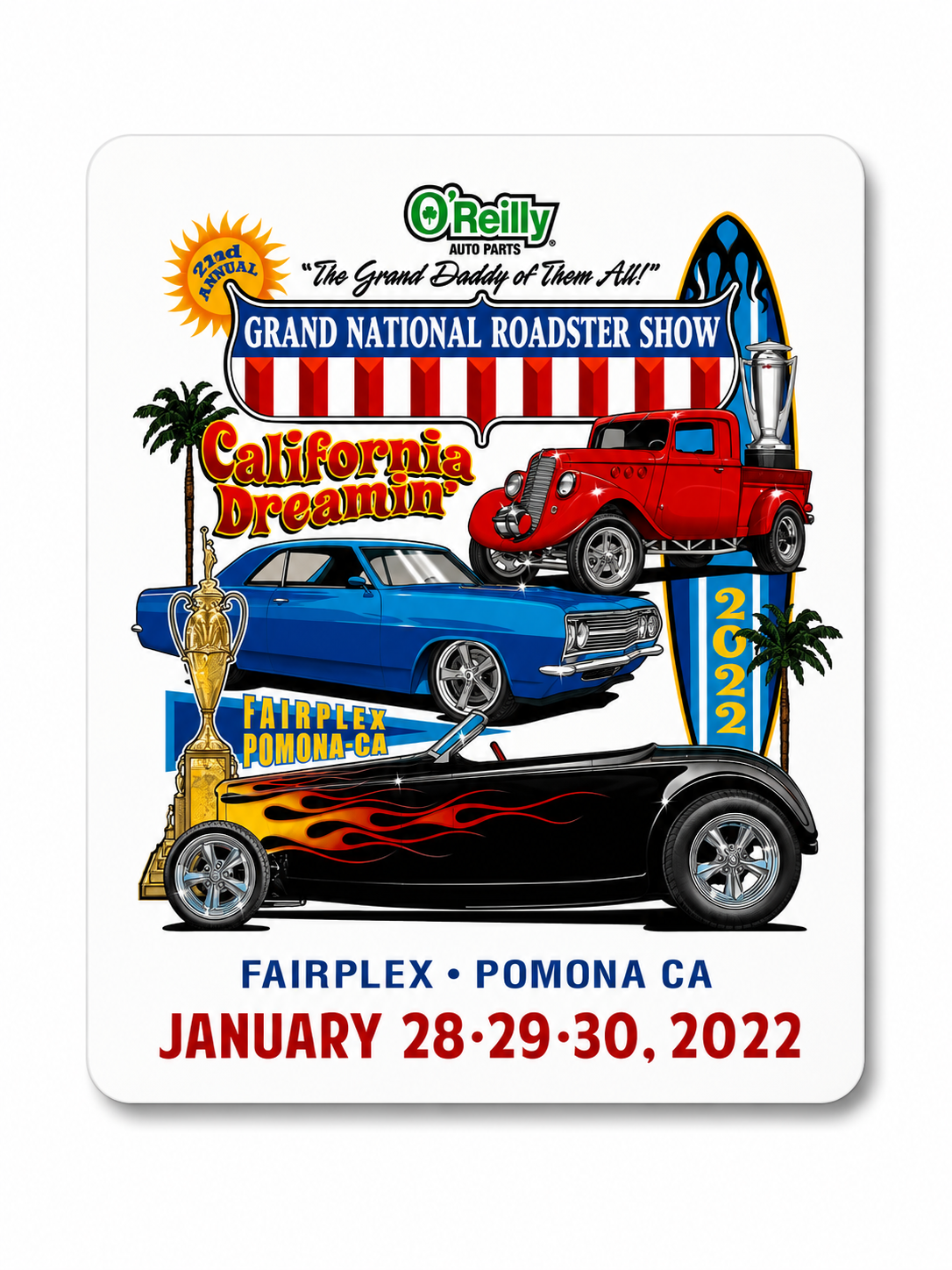 GNRS 2022 Dash Plaque