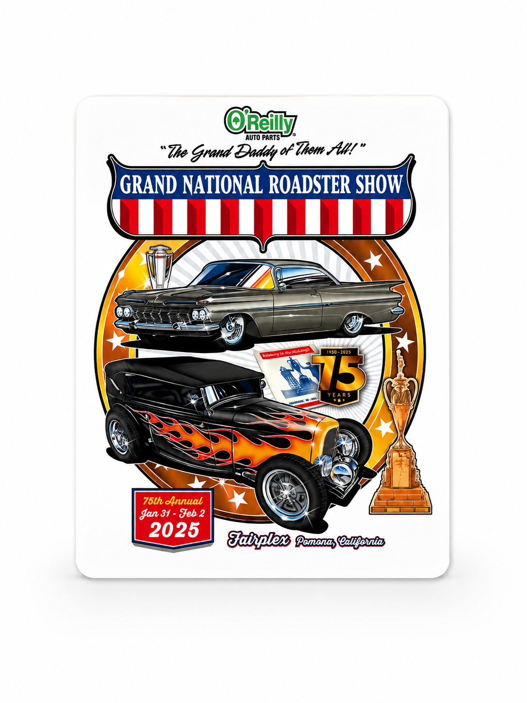 GNRS 2025 Dash Plaque