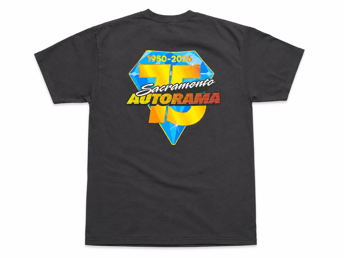 Sacramento Autorama 75th Anniversary Adult T-Shirt