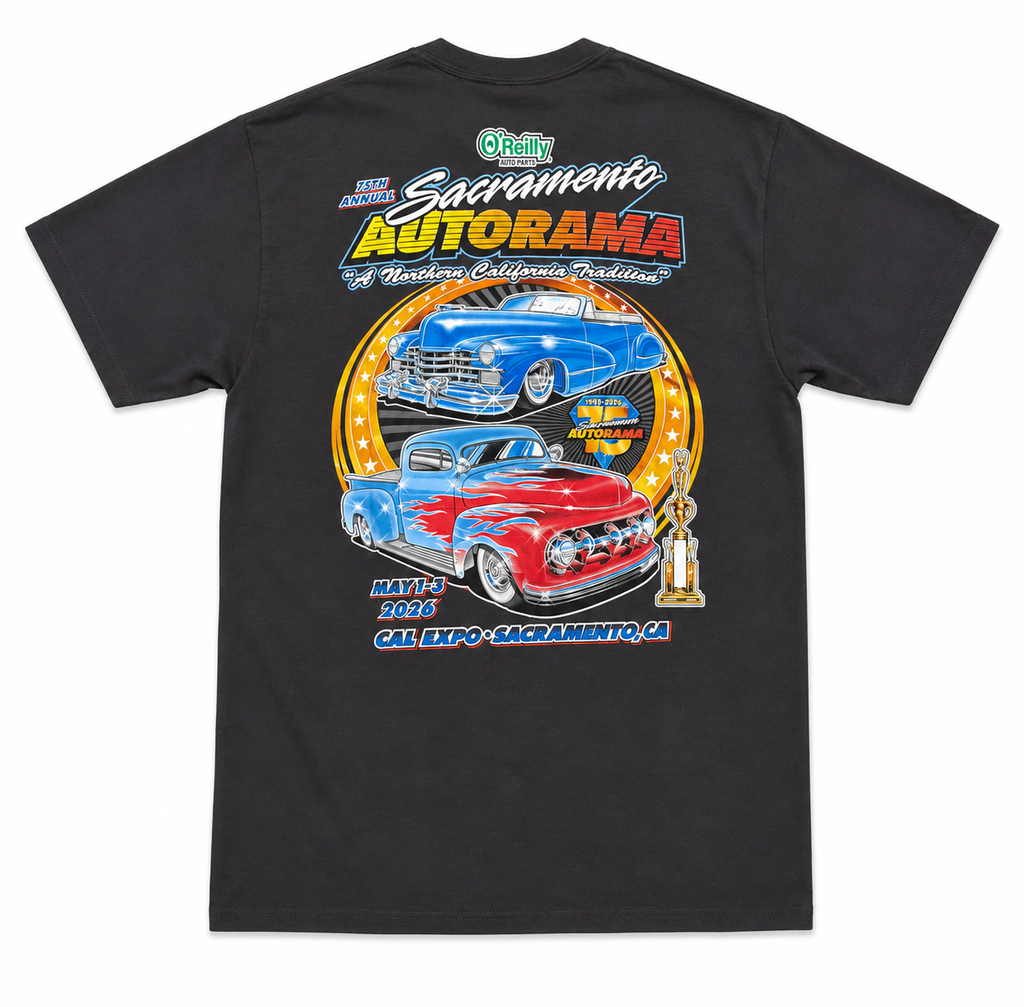 Sacramento Autorama 2026 Adult T-Shirt
