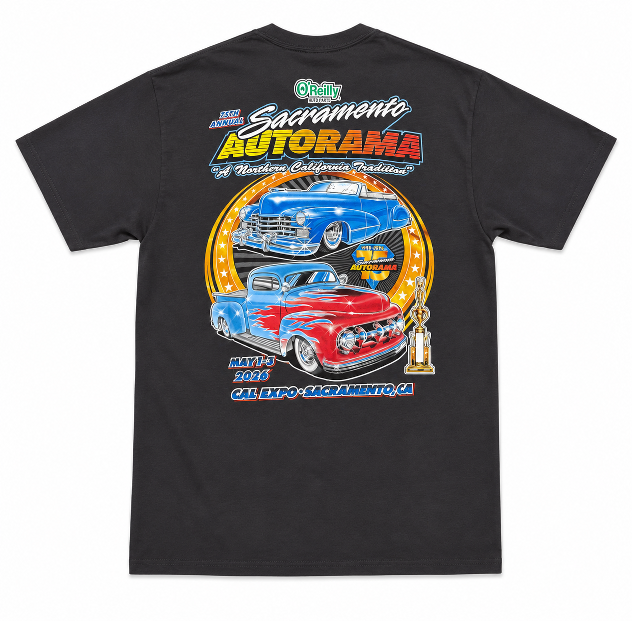 Sacramento Autorama 2026 Adult T-Shirt