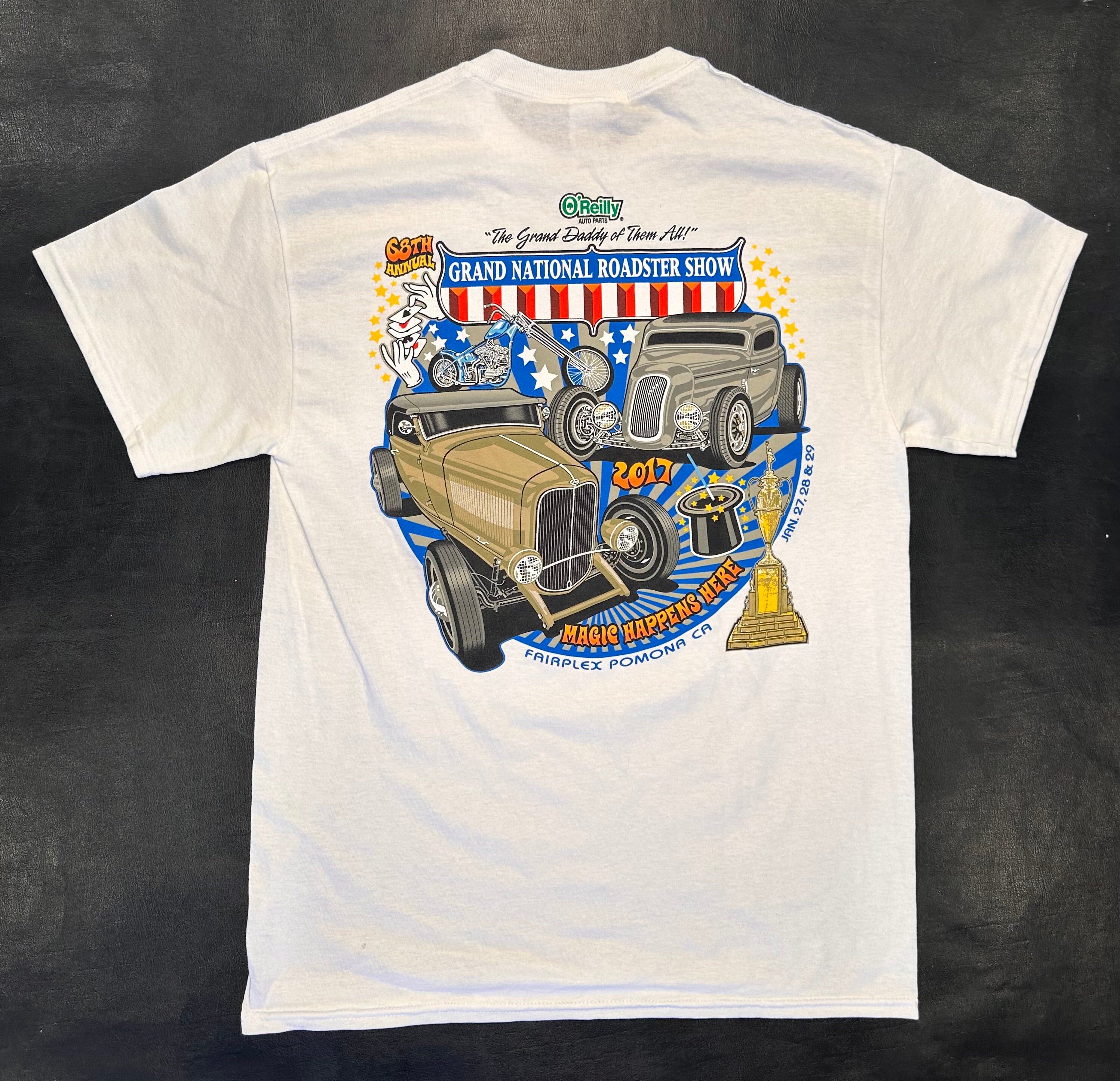 GNRS 2017 Adult T-Shirt – Rod Shows Merchandise