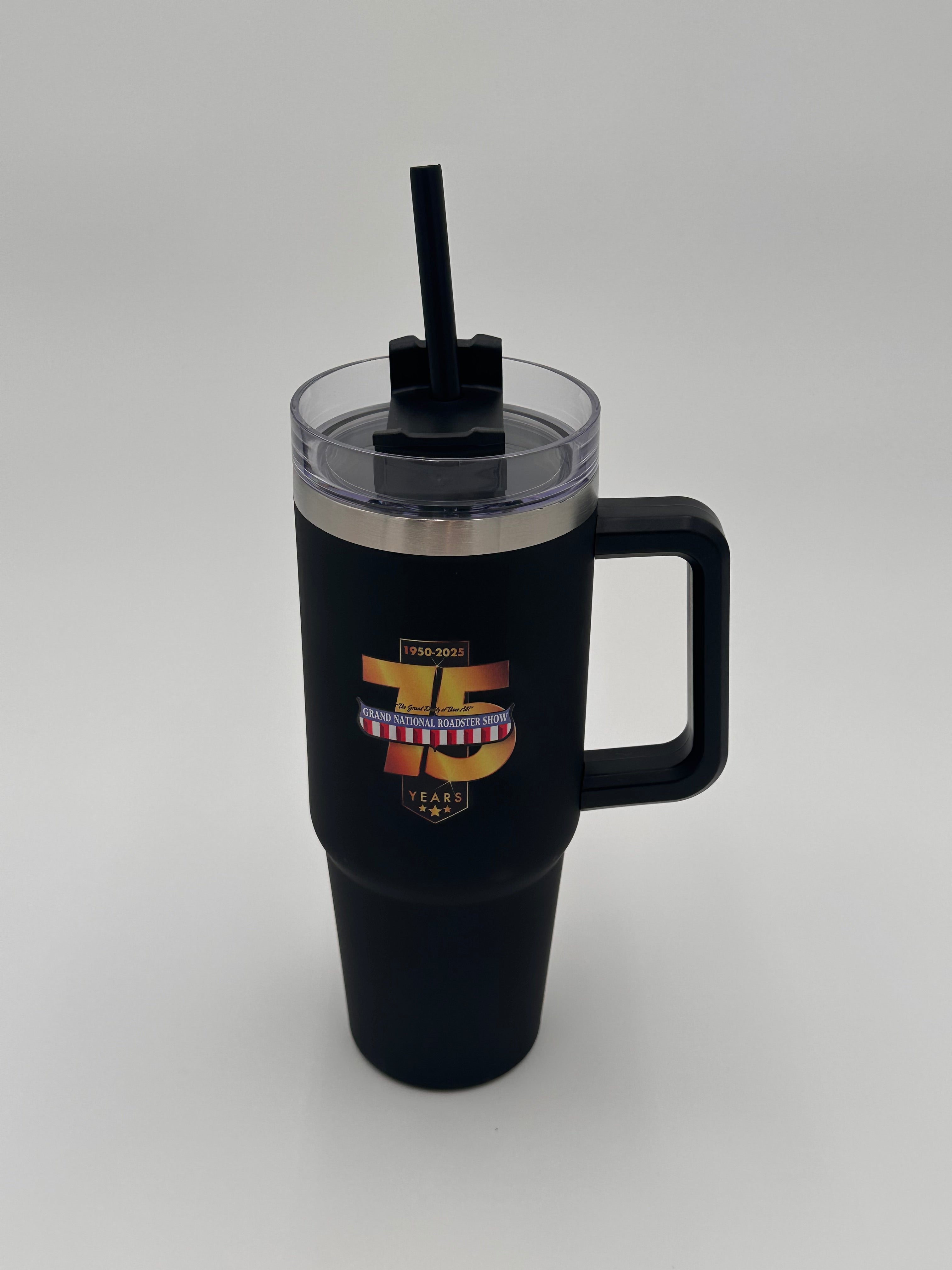 GNRS 75th Black 30oz Mug