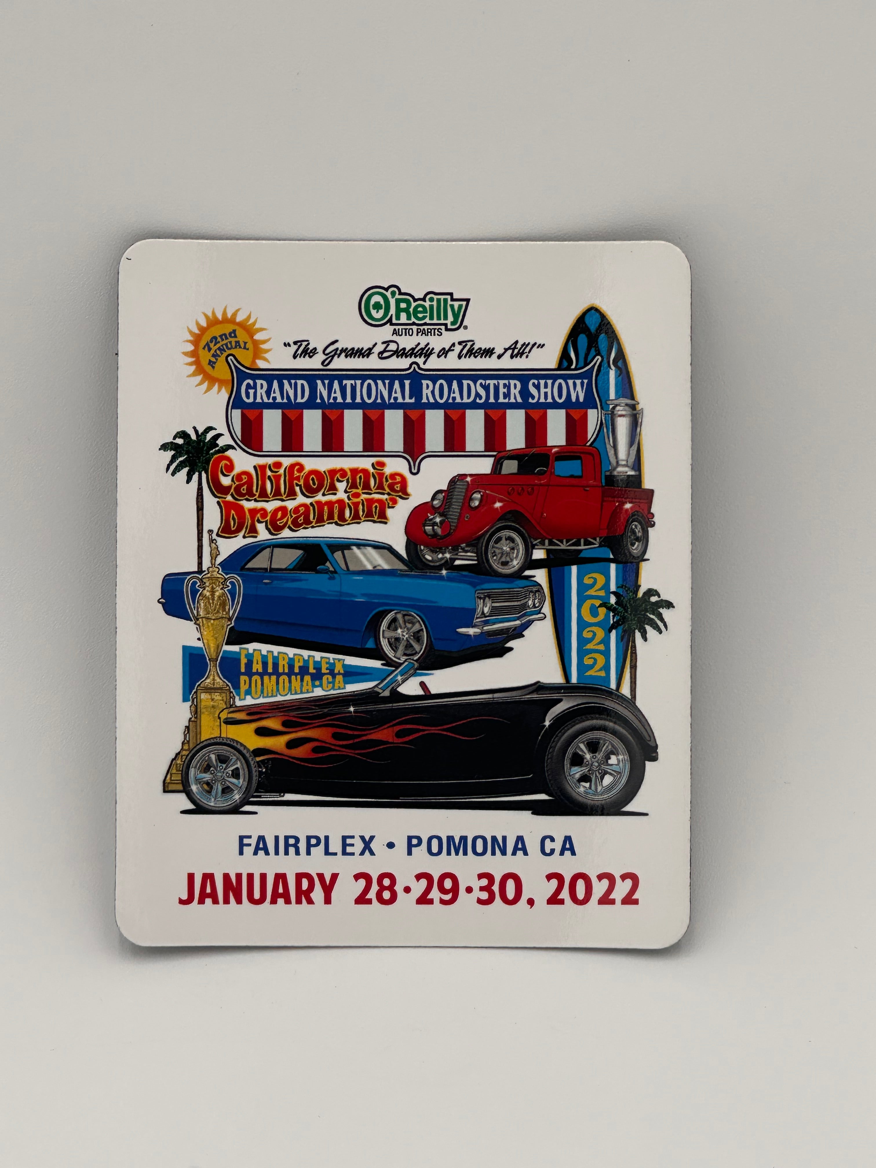 GNRS 2022 Dash Plaque