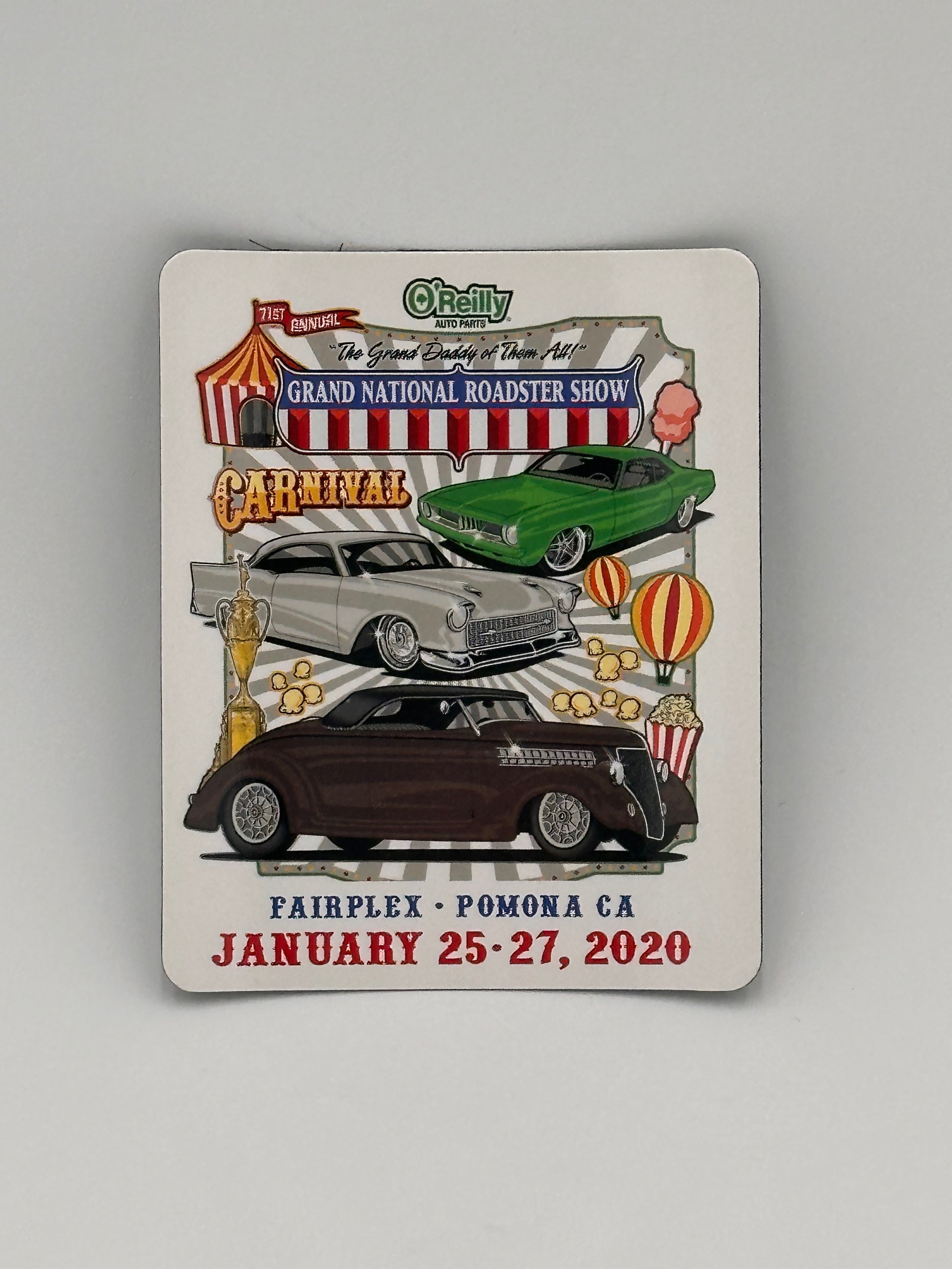 GNRS 2020 Dash Plaque