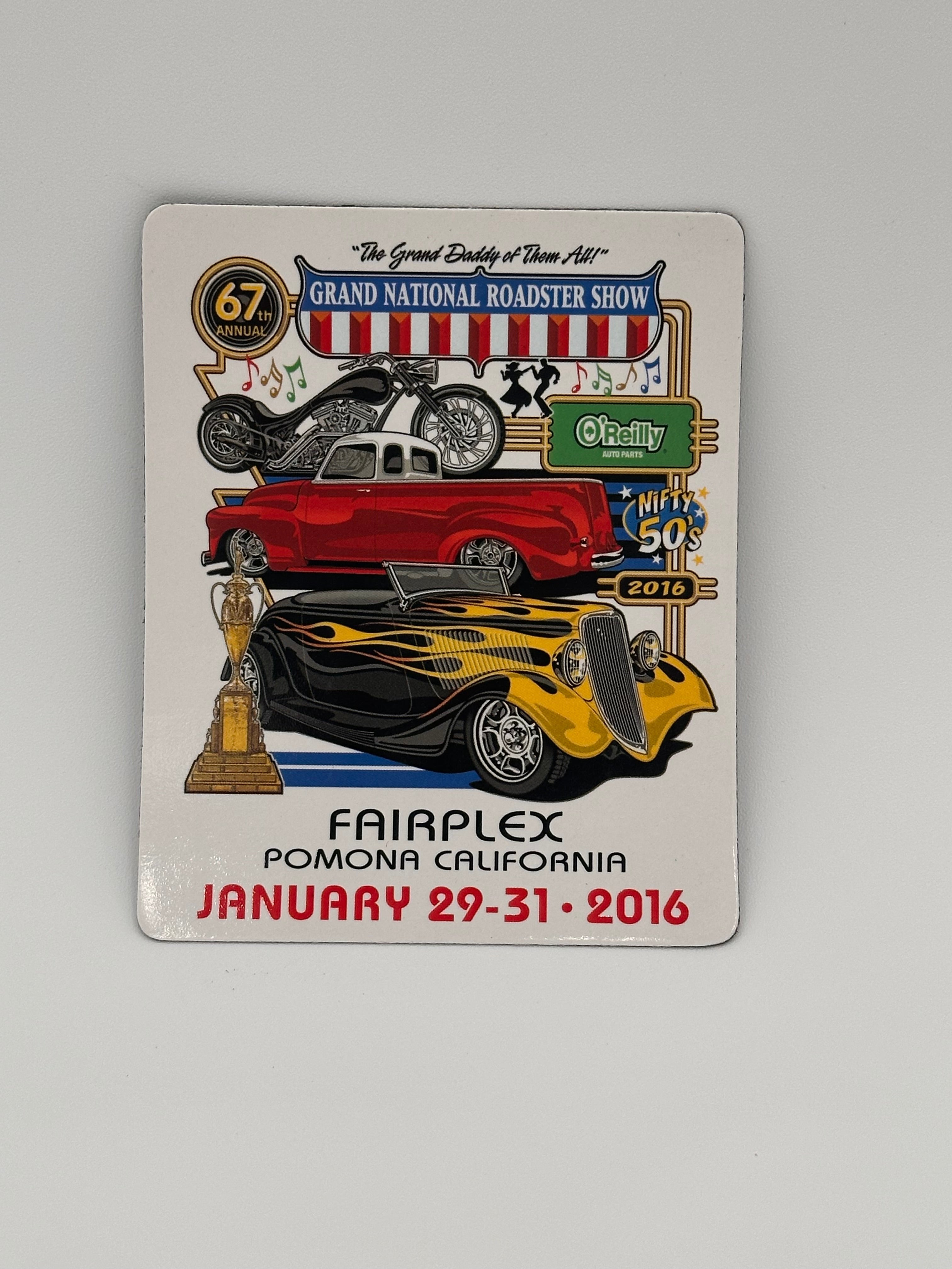 GNRS 2016 Dash Plaque