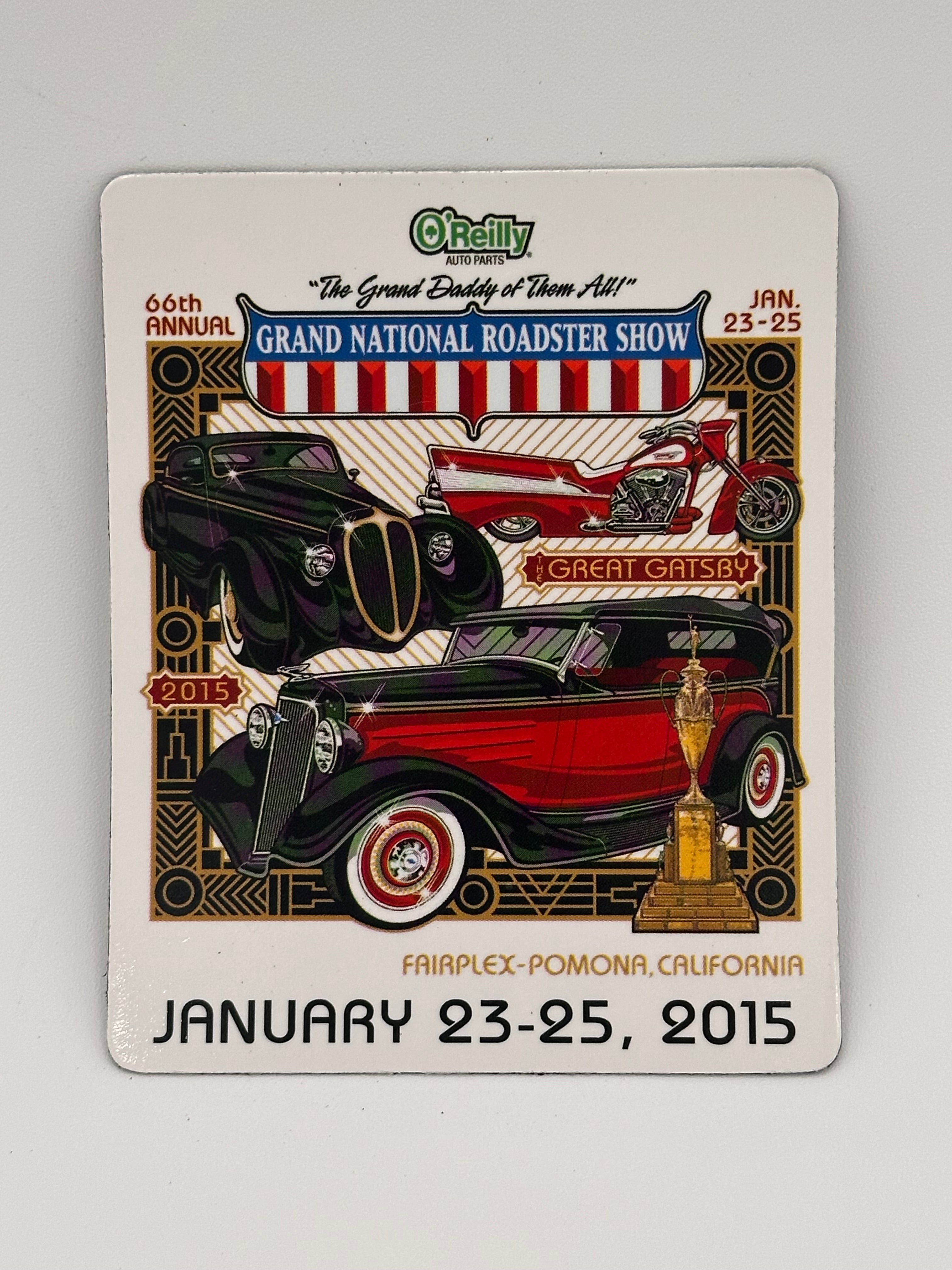 GNRS 2015 Dash Plaque