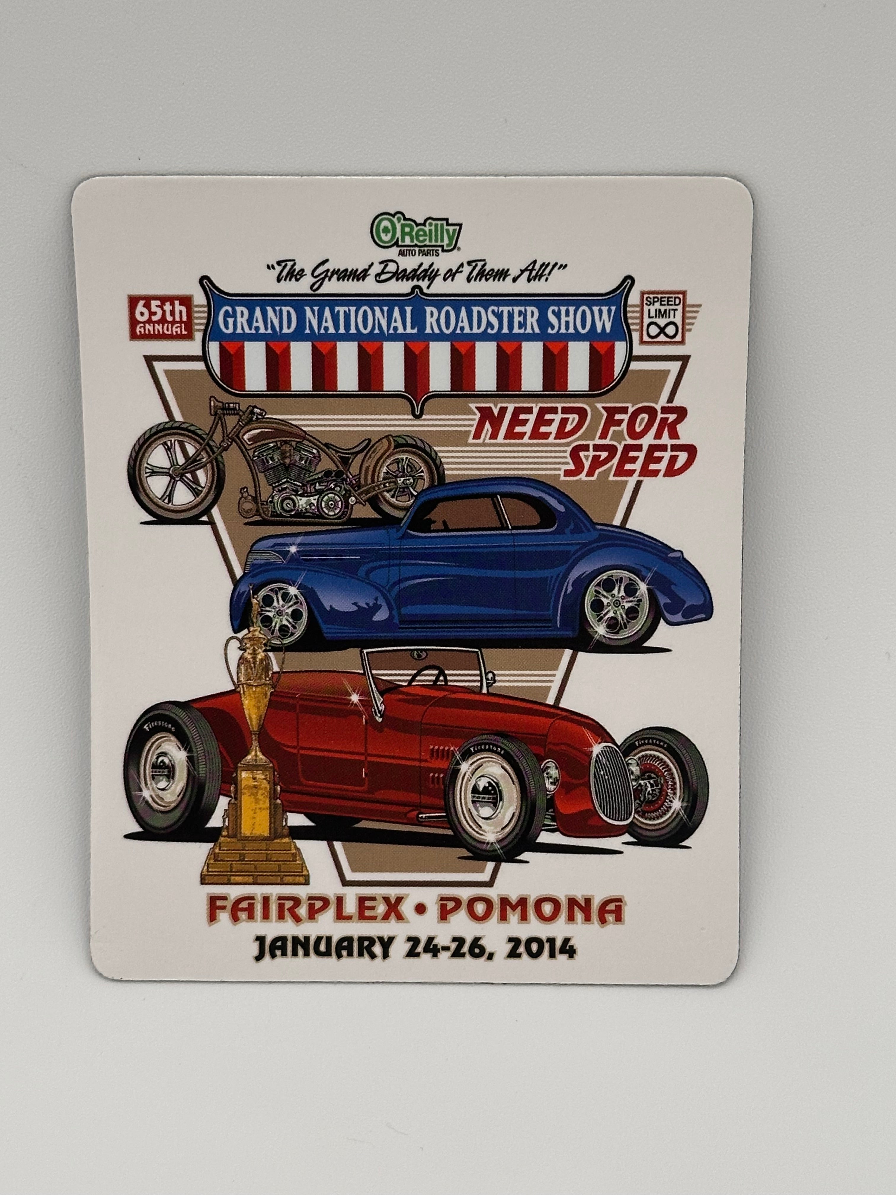 GNRS 2014 Dash Plaque
