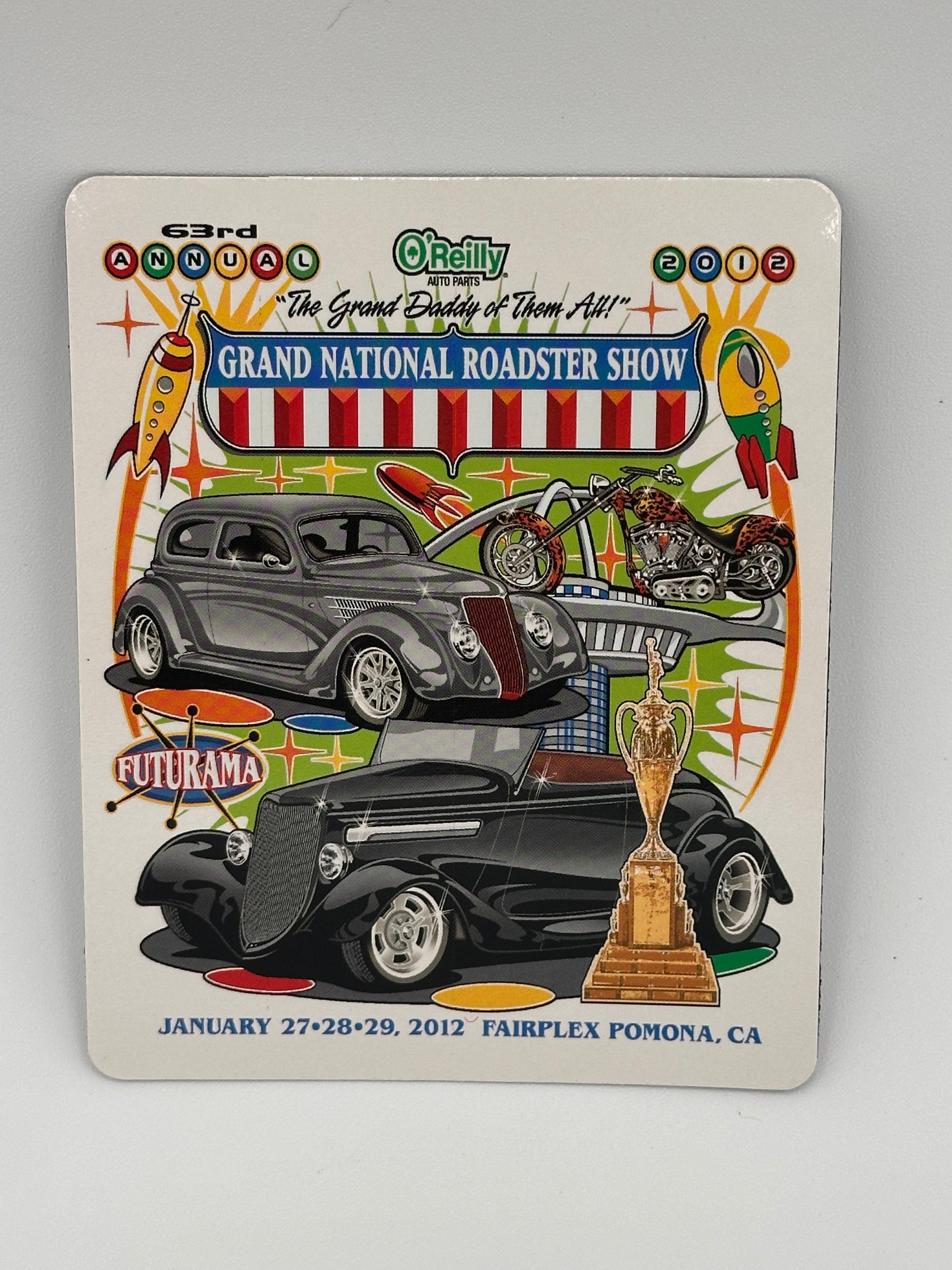 GNRS 2012 Dash Plaque