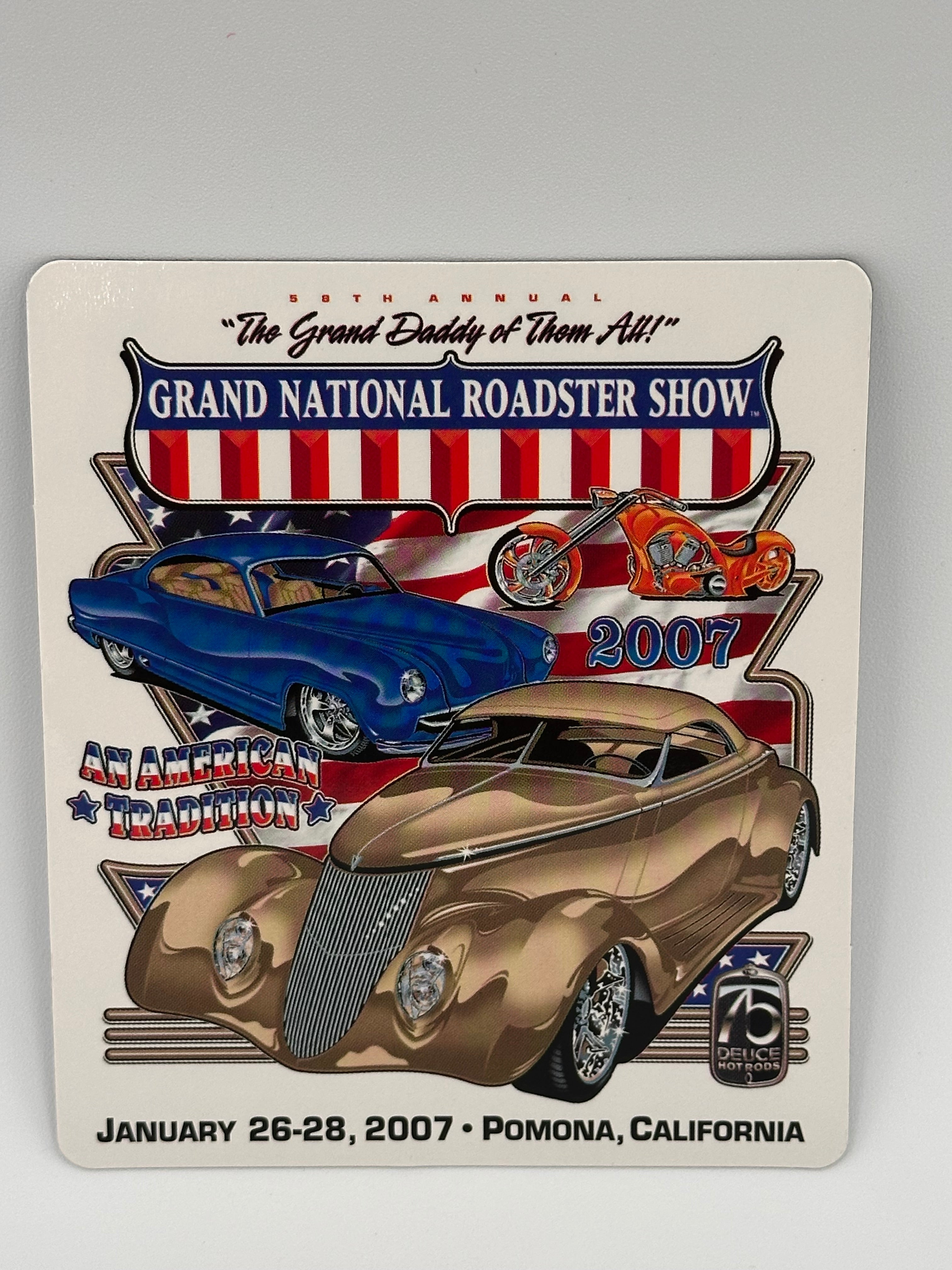 GNRS 2007 Dash Plaque