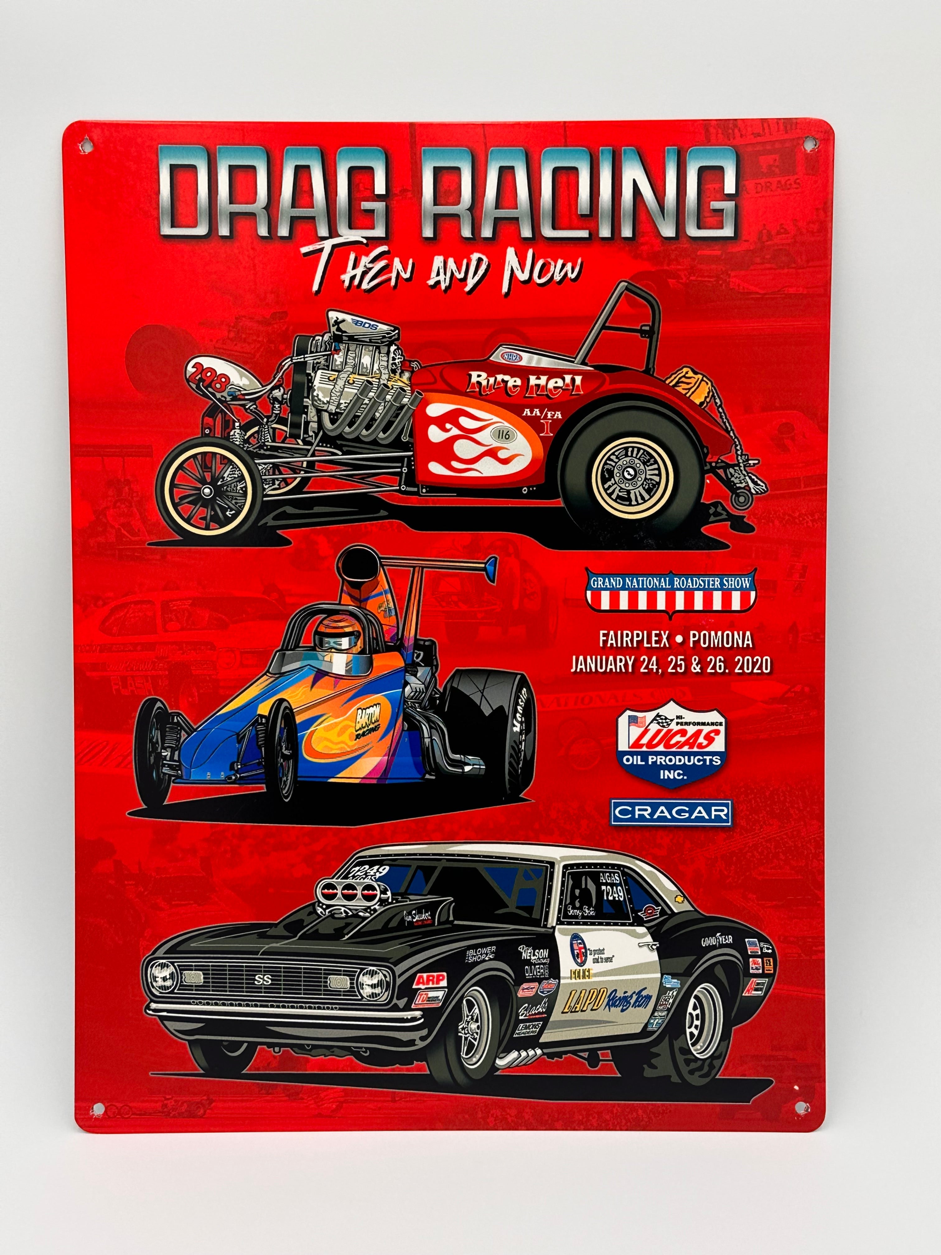 GNRS Drag Racing Then vs Now Tin 2020